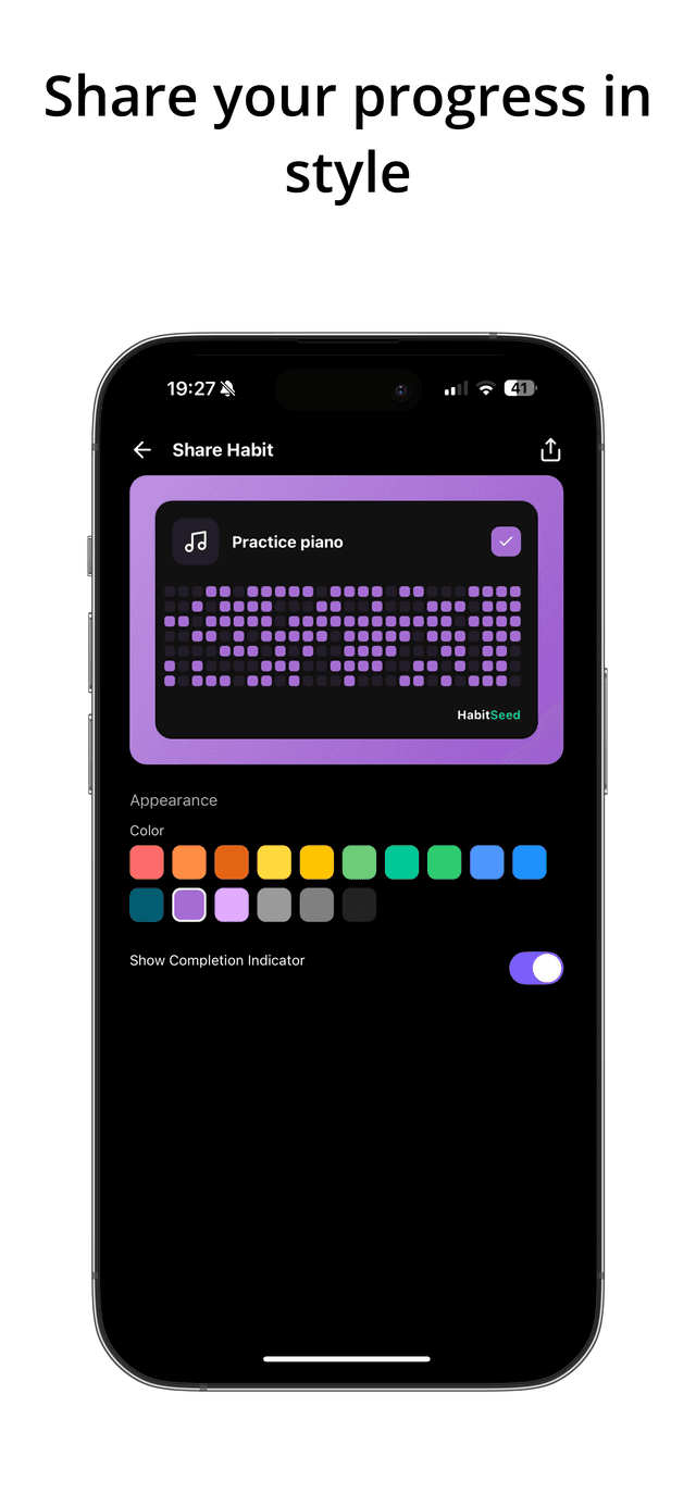HabitSeed app screenshot 3
